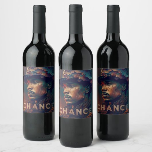Étiquette Pour Bouteilles De Vin Chance (Bouteilles)