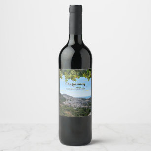 Étiquette Pour Bouteilles De Vin Chardonnay (personnalisable)