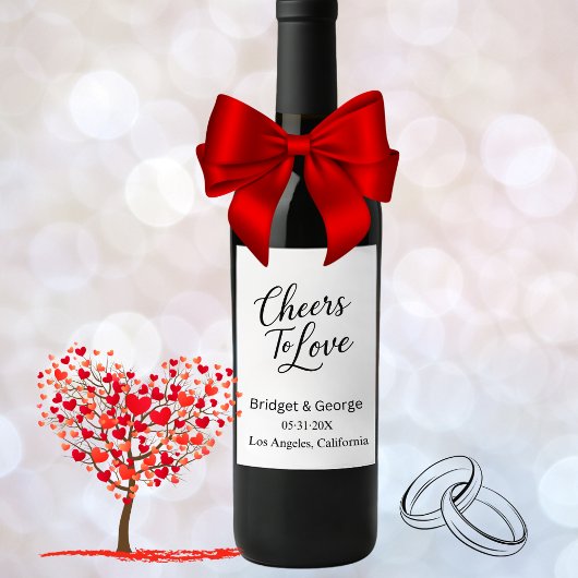 Étiquette Pour Bouteilles De Vin charmer pour aimer script - Charme élégant