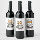 Étiquette Pour Bouteilles De Vin Chef Ramen (Bouteilles)