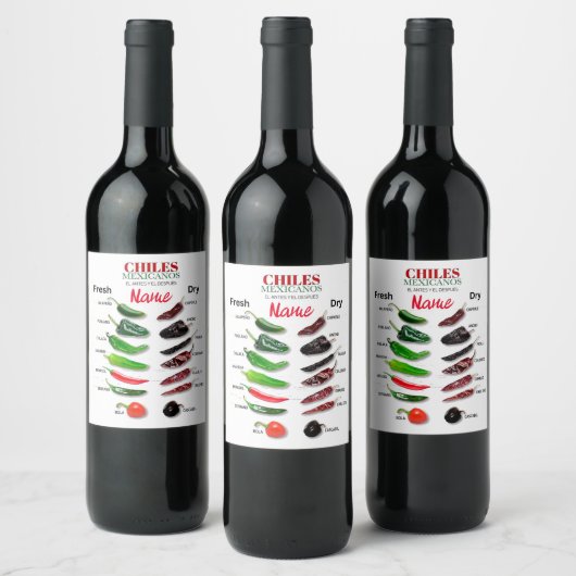 Étiquette Pour Bouteilles De Vin Chiles Fresh and Dry Thunder_Cove (Bouteilles)