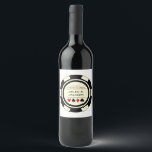 Étiquette Pour Bouteilles De Vin Chip de poker noir blanc Mariage de Las Vegas<br><div class="desc">Éblouissez vos invités en servant leur vin avec ces étiquettes de vin à thème Las Vegas noir et blanc cassé. Ils sont parfaits pour un dîner de répétition de casino ou pour les tables à la réception. Coordonner la papeterie et les fournitures de fête disponibles.</div>