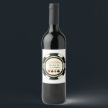 Étiquette Pour Bouteilles De Vin Chip de poker noir blanc Mariage de Las Vegas<br><div class="desc">Éblouissez vos invités en servant leur vin avec ces étiquettes de vin à thème Las Vegas noir et blanc cassé. Ils sont parfaits pour un dîner de répétition de casino ou pour les tables à la réception. Coordonner la papeterie et les fournitures de fête disponibles.</div>