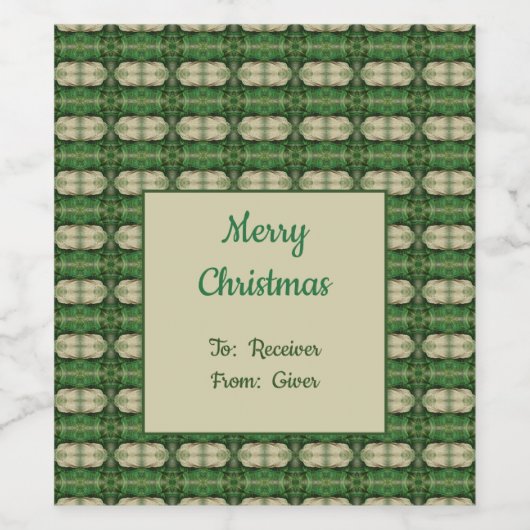 Étiquette Pour Bouteilles De Vin Chloe (Étiquettes simples)