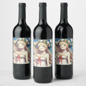 Étiquette Pour Bouteilles De Vin Chœur Anime (Bouteilles)
