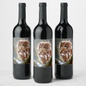 Étiquette Pour Bouteilles De Vin Chouette (Bouteilles)