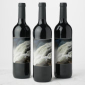Étiquette Pour Bouteilles De Vin Chutes d'Ohiopyle en Pennsylvanie (Bouteilles)