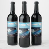 Étiquette Pour Bouteilles De Vin CHUTES NIAGARA - voir (Bouteilles)