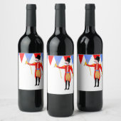 Étiquette Pour Bouteilles De Vin Circus Ring Master Cirque Party (Bouteilles)