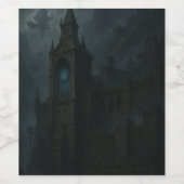 Étiquette Pour Bouteilles De Vin Citadelle de Forsaken (Étiquettes simples)