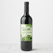 Étiquette Pour Bouteilles De Vin Citron Lime Fruit Lemoncello (Devant)