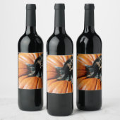 Étiquette Pour Bouteilles De Vin Citrouille (Bouteilles)
