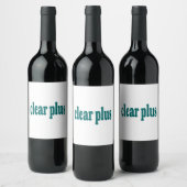 Étiquette Pour Bouteilles De Vin clair (Bouteilles)