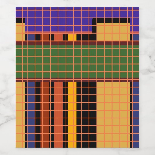 Étiquette Pour Bouteilles De Vin Classique (Étiquettes simples)