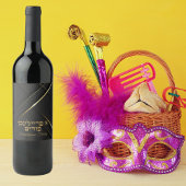 Étiquette Pour Bouteilles De Vin Classique A Freilichen Purim