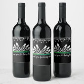 ÉTIQUETTE POUR BOUTEILLES DE VIN CLÉS DE MINUIT (Bouteilles)