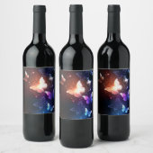 Étiquette Pour Bouteilles De Vin Clowing Night Butterflies (Bouteilles)