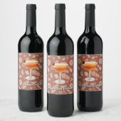 Étiquette Pour Bouteilles De Vin Cocktail Manhattan (Bouteilles)