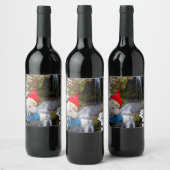 Étiquette Pour Bouteilles De Vin Cold Falls Gnome (Bouteilles)