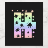 Étiquette Pour Bouteilles De Vin Collection Dwight Hayden, vin/Sparkling Bott (Étiquettes simples)