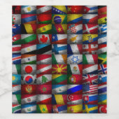 Étiquette Pour Bouteilles De Vin Collection Indicateur (Étiquettes simples)