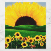 ÉTIQUETTE POUR BOUTEILLES DE VIN COLLINE DU SOL (Étiquettes simples)