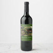 Étiquette Pour Bouteilles De Vin Common Deer (Devant)