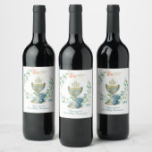 Étiquette Pour Bouteilles De Vin Communion Catholique Traditionnelle Eucalyptus Dan (Bouteilles)