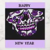 ÉTIQUETTE POUR BOUTEILLES DE VIN COMPÉTENCES (Étiquettes simples)