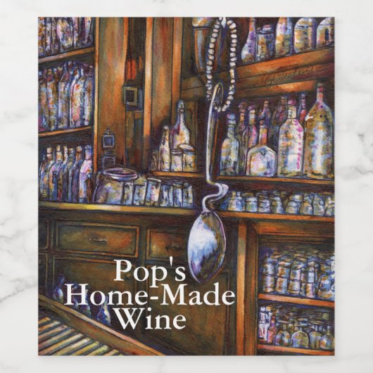 Étiquette Pour Bouteilles De Vin Compris implicitement (Étiquettes simples)