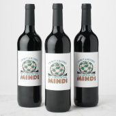 Étiquette Pour Bouteilles De Vin Conception amusante de football (Bouteilles)