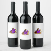 Étiquette Pour Bouteilles De Vin Conception des dés de série (Bouteilles)