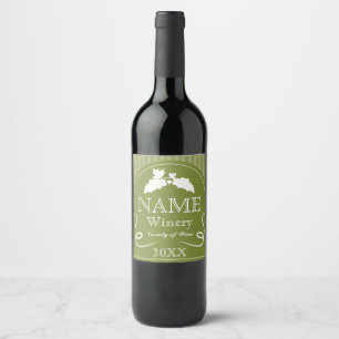 Étiquette Pour Bouteilles De Vin Conception élégante de vigne pour des étiquette