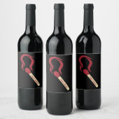 Étiquette Pour Bouteilles De Vin Correspondance faite au Ciel (Bouteilles)