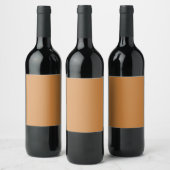 Étiquette Pour Bouteilles De Vin couleur peru (Bouteilles)