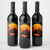 Étiquette Pour Bouteilles De Vin Coussins jetables (Bouteilles)
