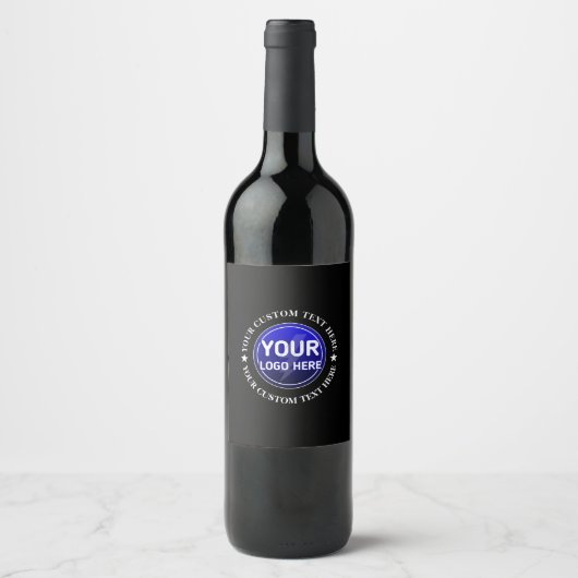 Étiquette Pour Bouteilles De Vin Créez le Vôtre (Devant)