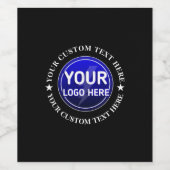 Étiquette Pour Bouteilles De Vin Créez les vôtres (Étiquettes simples)