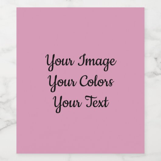 Étiquette Pour Bouteilles De Vin Créez les vôtres (Étiquettes simples)