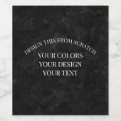 Étiquette Pour Bouteilles De Vin Créez les vôtres (Étiquettes simples)