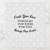 Étiquette Pour Bouteilles De Vin Créez Votre Propre (Étiquettes simples)