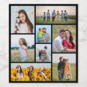 Étiquette Pour Bouteilles De Vin Créez votre propre collection de photos 8 (Étiquettes simples)