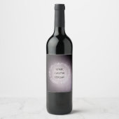 Étiquette Pour Bouteilles De Vin Créez votre propre Customisé (Devant)