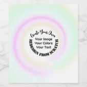 Étiquette Pour Bouteilles De Vin Créez Votre Propre Modèle (Étiquettes simples)