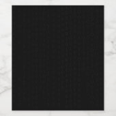 Étiquette Pour Bouteilles De Vin Créez votre propre personnalisation (Étiquettes simples)