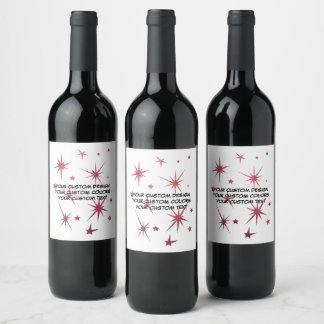 Étiquette Pour Bouteilles De Vin Créez Votre Propre Personnalisé