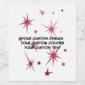 Étiquette Pour Bouteilles De Vin Créez Votre Propre Personnalisé (Étiquettes simples)