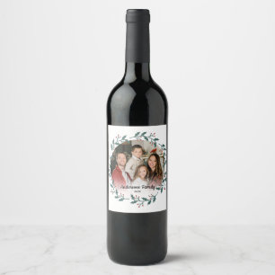 Étiquette Pour Bouteilles De Vin Créez Votre Propre Photo Personnalisée Nom de Fami