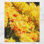 Étiquette Pour Bouteilles De Vin Croissance en or (Étiquettes simples)