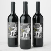 Étiquette Pour Bouteilles De Vin Cube magique avec monstres (Bouteilles)